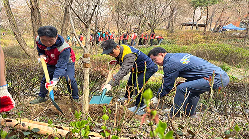 [연구원소식] 환경보건기술연구원, 제 81회 식목일 나무심기 행사 참여